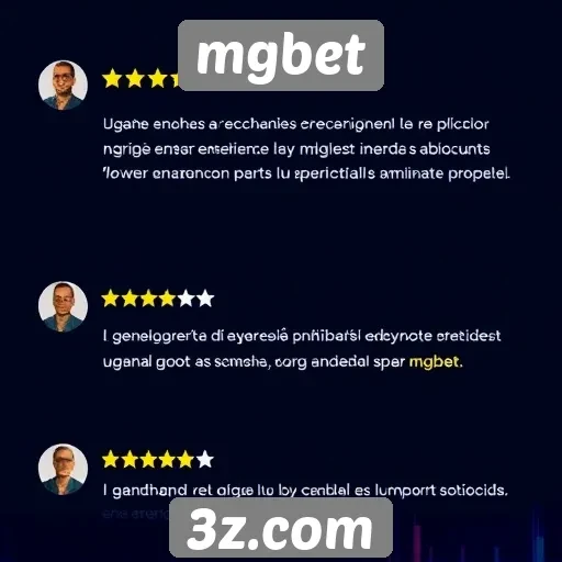 Feedback de usuários sobre a experiência no mgbet